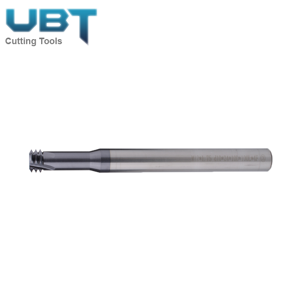 Three Tooth Extended Metric Thread Milling Cutter